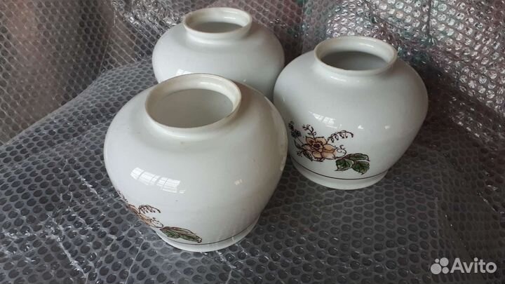 Плафоны для люстры СССР фарфоровые