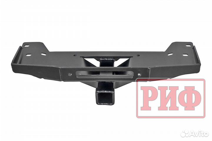 Площадка риф под лебедку в штатный бампер УАЗ Патр