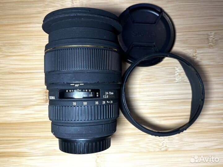Sigma 24-70 2.8 canon