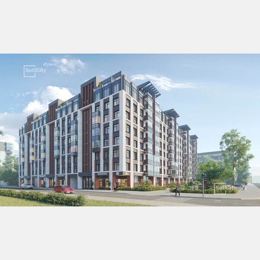 3-к. квартира, 115,5 м², 2/9 эт.