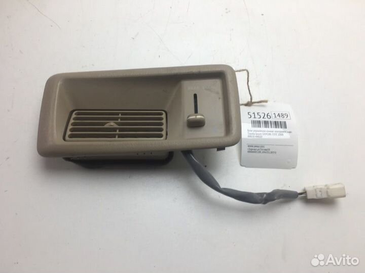 Блок управления климат-контролем задний Toyota