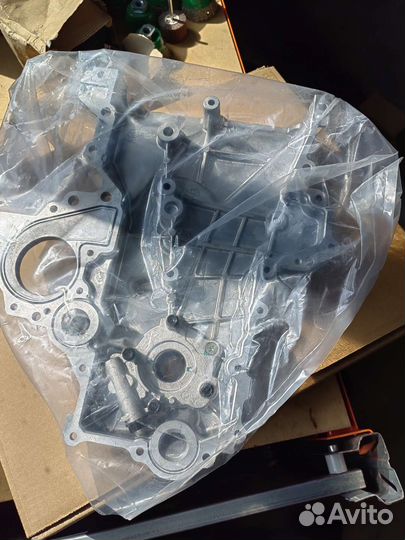 Передняя крышка двс Hyundai Kia масляный насос