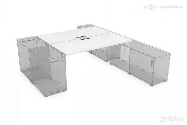 Стол-бенч для крепления к тумбам Gloss сбдт.974