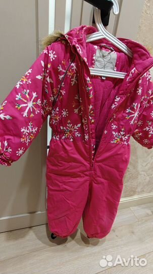 Зимний комбинезон 92 для девочки