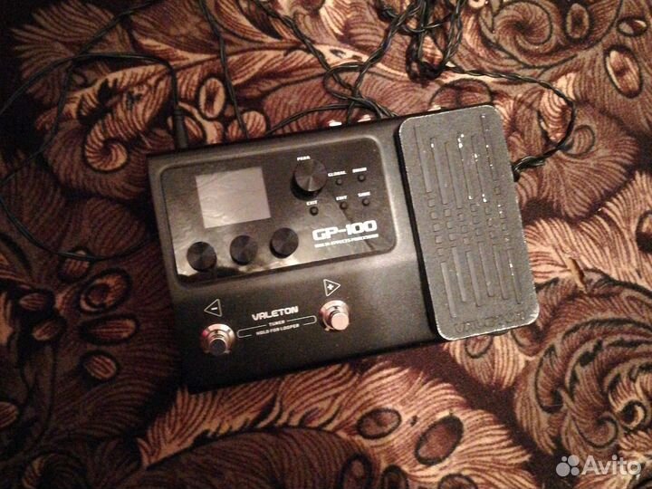 Гитарный процессор valeton gp 100