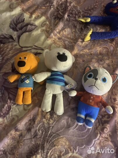 Мягкие игрушки мимимишки, кошечки собачки