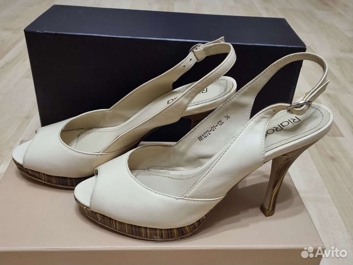 Босоножки натуральная кожа Эконика