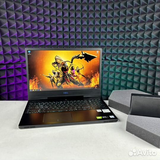 Игровой ноутбук Dell i7 + RTX 2060 6Гб/144Hz
