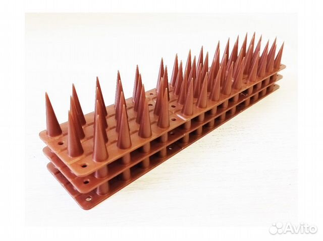 Шипы от птиц 30х6см 3шт(опт-розница)