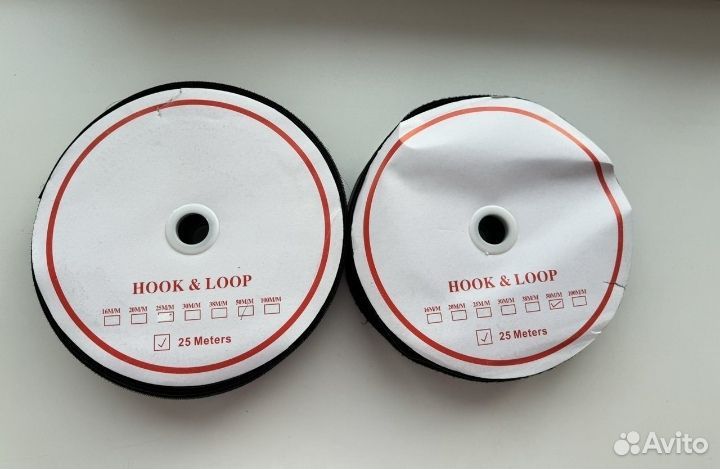 Лента контактная, липучка велкро