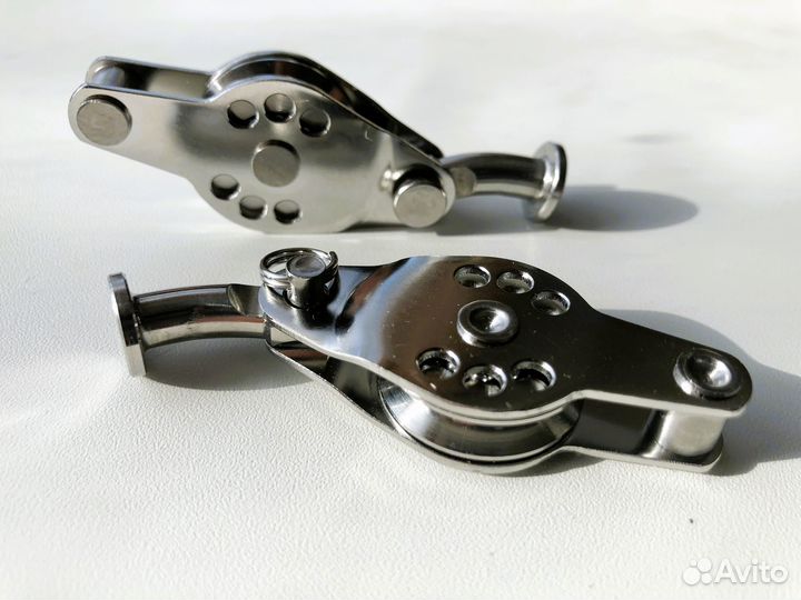 Верхний блок оттяжки гика яхты Луч Лазер Laser 470