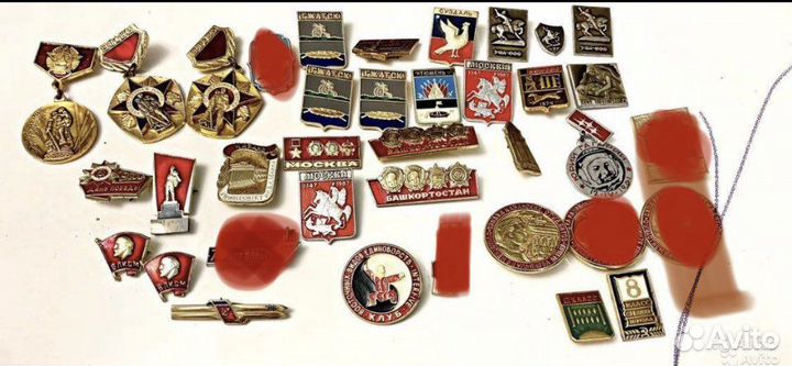 Значок СССР, влксм, города, студенческие, День Поб