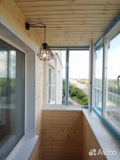 Внутренняя отделка балконов/лоджий