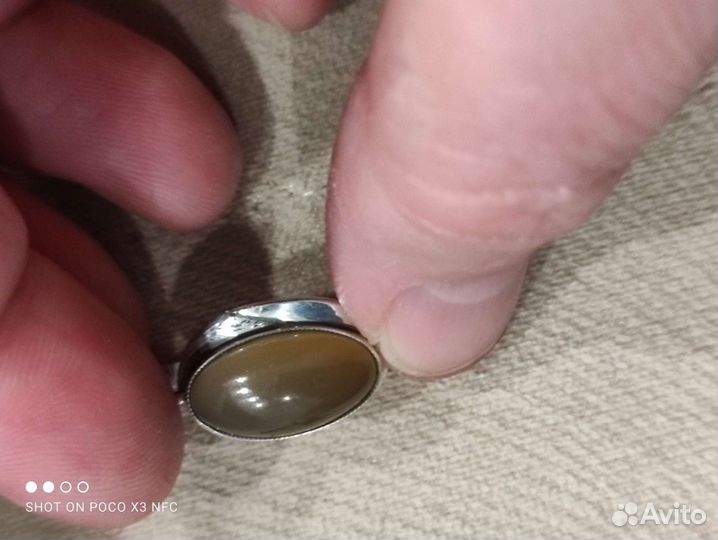 Серебряные серьги СССР 925 проба