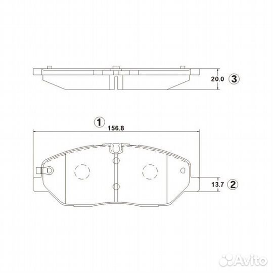 Тормозные колодки