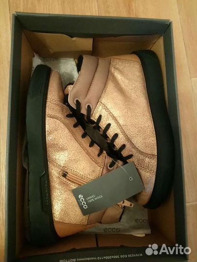 Ботинки еврозима ecco для девочки