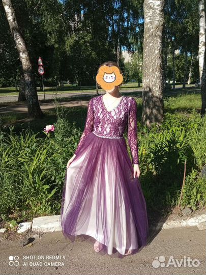 Платье на выпускной в пол