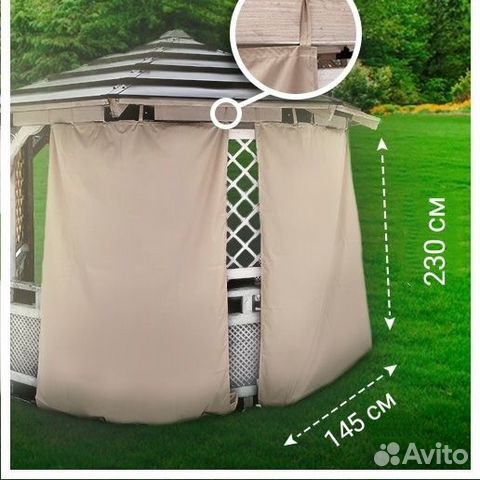 Уличные шторы и чехлы для мебели