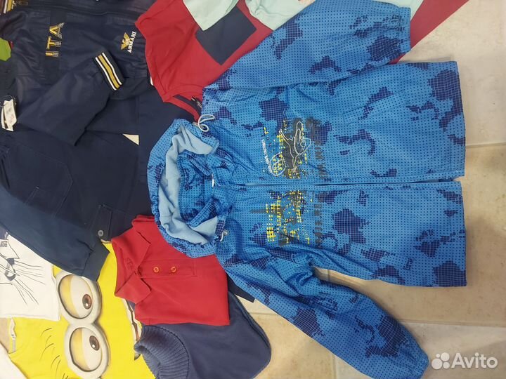 Одежда на мальчика пакетом 4-5 лет