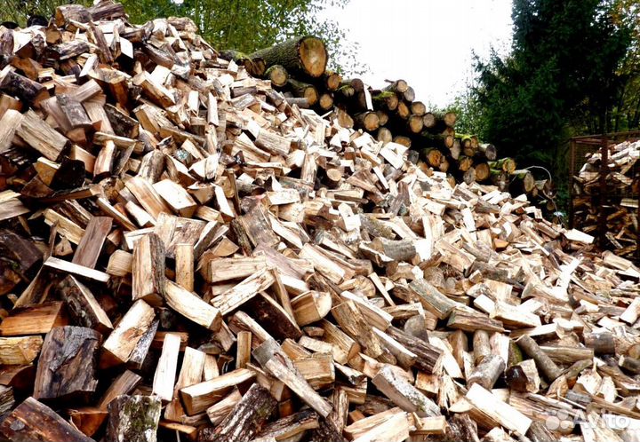 Дрова крупнонаколотые