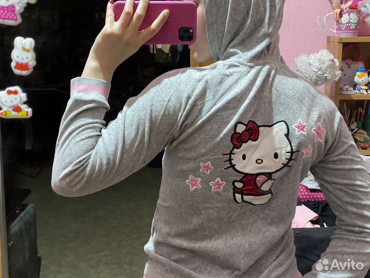 Зип кофта hello kitty