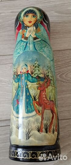 Сувенирная матрёшка под бутылку