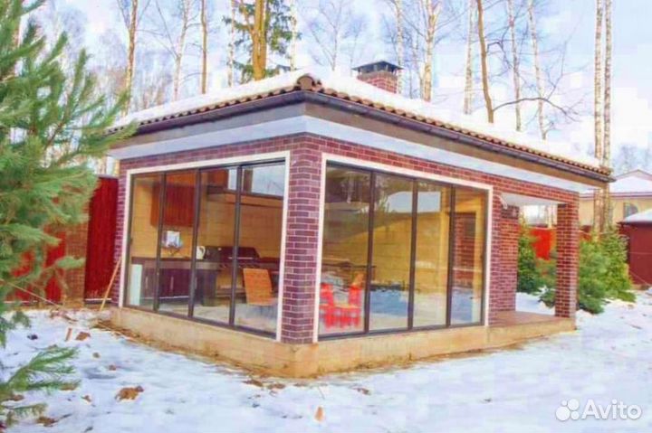 Пластиковые окна. остекление домов