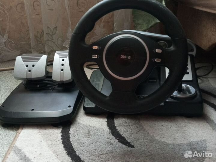 Игровой руль Dialog GW-23FB