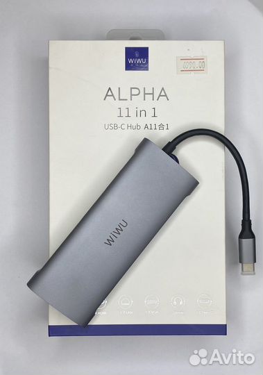 Концентратор wiwu Alpiha 11 in 1