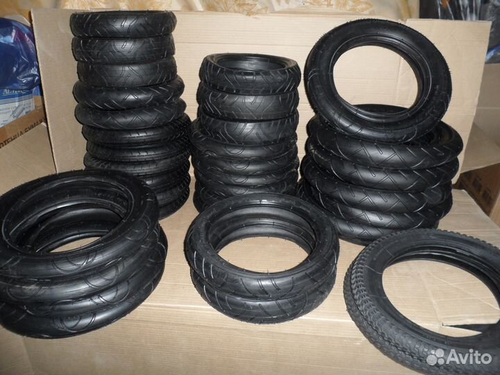 Новые покрышки и камеры для колясок. Оригинал