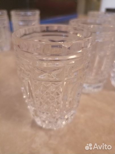 Хрустальные стопки