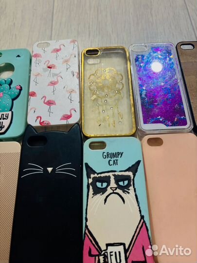 Лот чехлов на iPhone 5 5s se