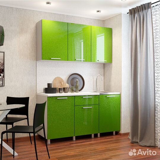 Кухня, готовое решения 1.5 метра