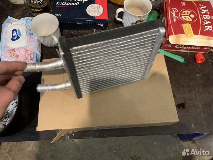 Радиатор печки на hyundai accent