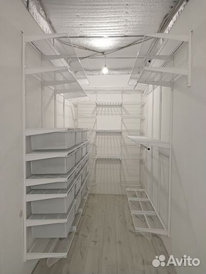 Гардеробная система хранения металлическая Титан