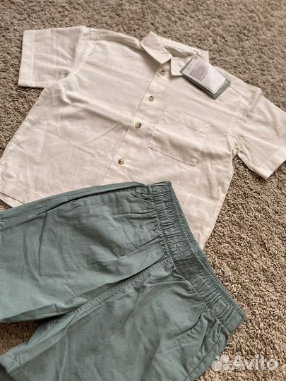 Новый летний Комплект из двух предметов h&m 98,128