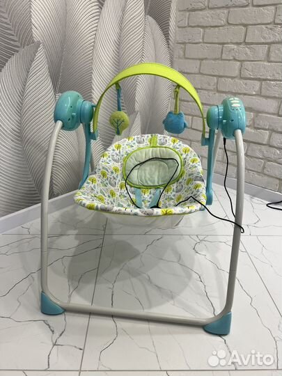 Детские электрические качели