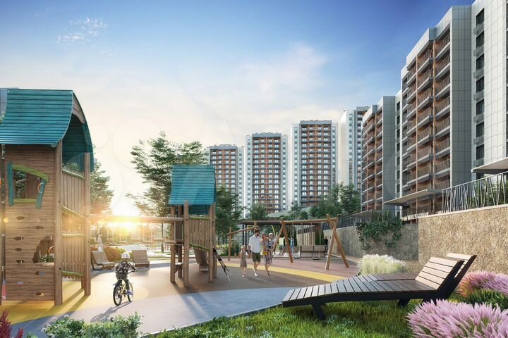 2-к. квартира, 60,4 м², 6/16 эт.