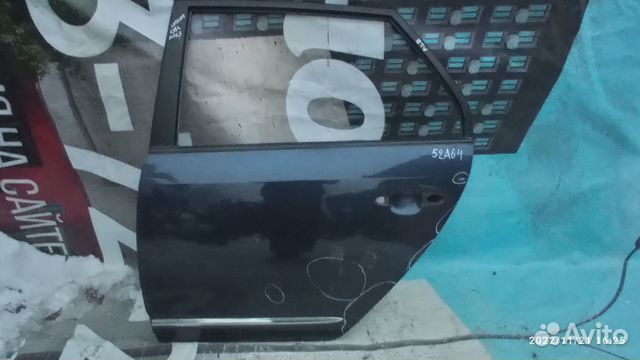 Дверь задняя левая для Kia Carens 2006 - 2012