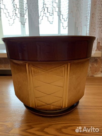 Горшок для цветов, керамика
