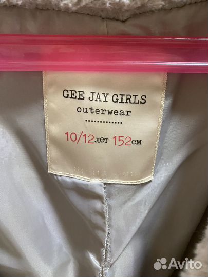 Шубка для девочки 152