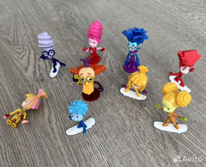 Игрушки Фиксики, 9 шт