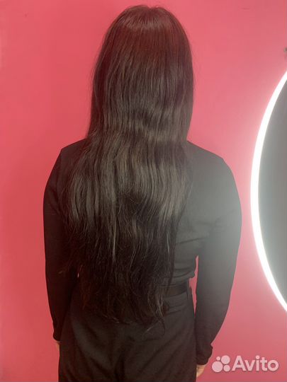 Кератиновое выпрямление волос