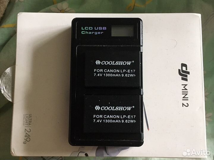 Аккумулятор для canon LP-E17 1300mAh