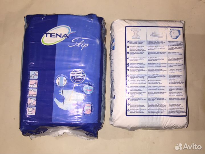 Подгузники урологические tena slip plus (L)