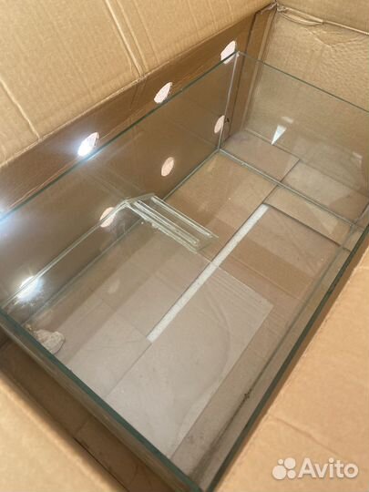 Аквариум с ракушками