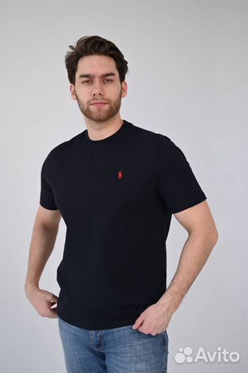 Футболка Polo ralph lauren синяя