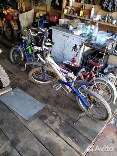 Детский велосипед от 4лет бу