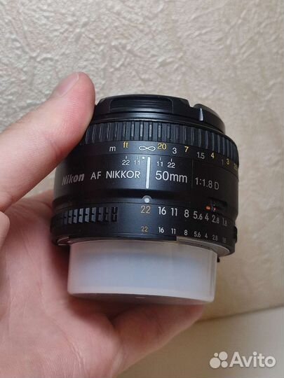 Объектив Nikon 50mm 1.8 D Как Новый