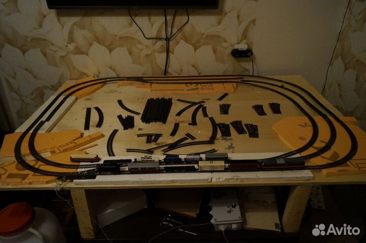 Рельсы макета железной дороги 1 к 120;12мм;1/120